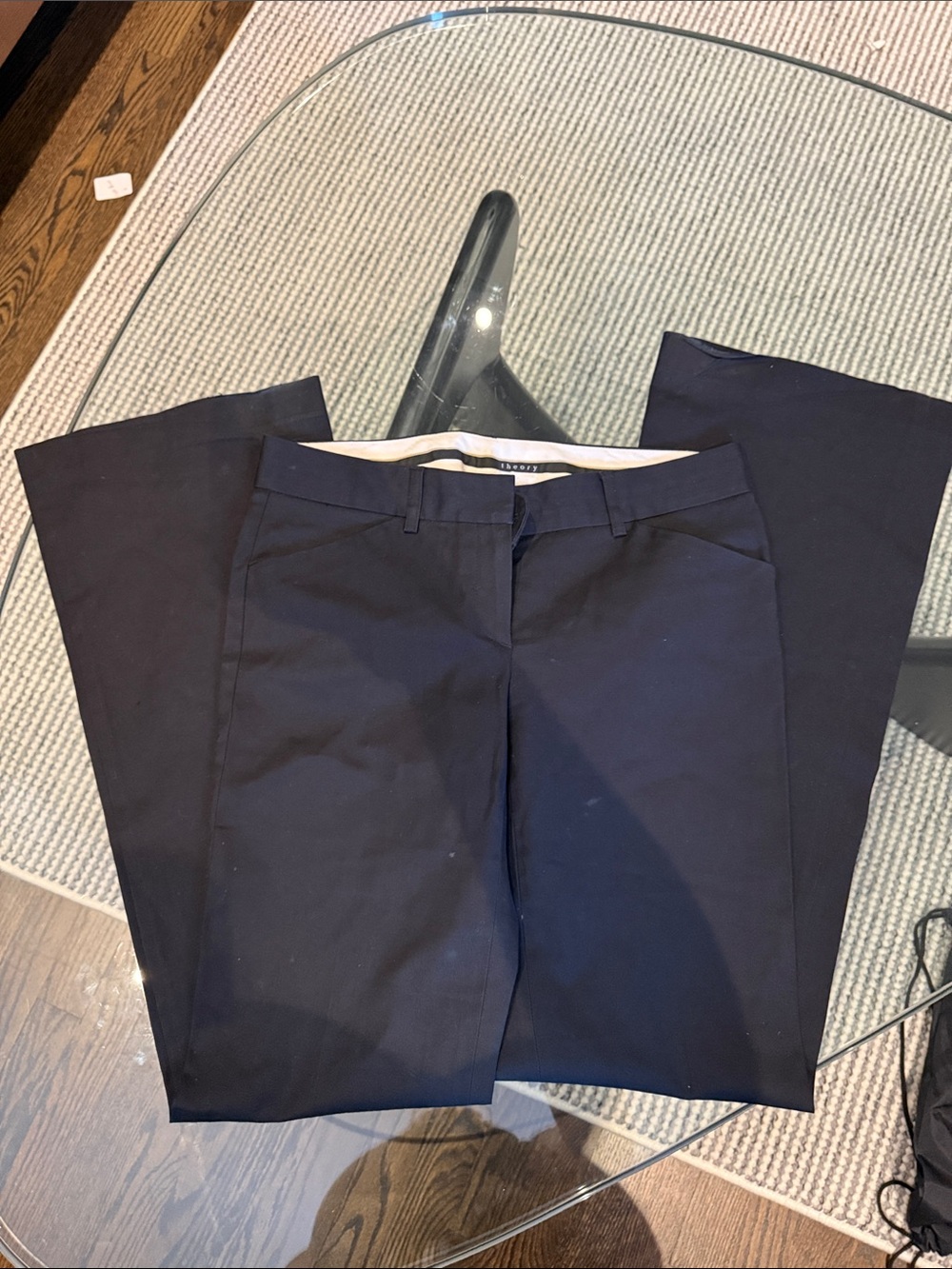 Theory Navy Women's Tailored Dress Pants